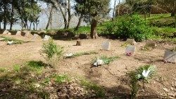 Photo 86. Les tombes des moines au cimetière du monastère de Tibhirine.jpg
