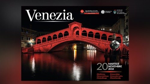 Venedig in Rot: Papst unterstützt Sensibilisierungswallfahrt