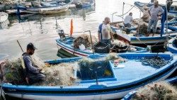 Small-scale fishermen at port in Zarzis, Tunisia.jpg