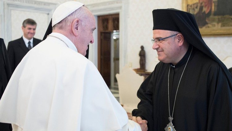 教宗與希臘-梅爾基塔教會主教會議成員