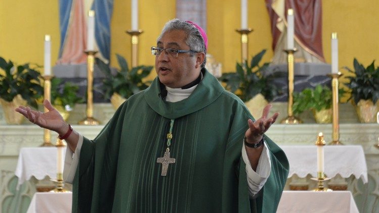 Bishop Daniel Garcia, newly appointed Bishop of Monterey in California (F DeKarlos)