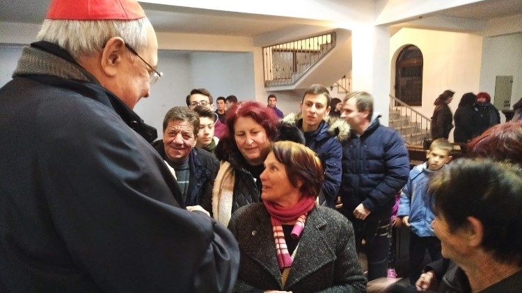 Kardinal Sandri zu Besuch in Mazedonien