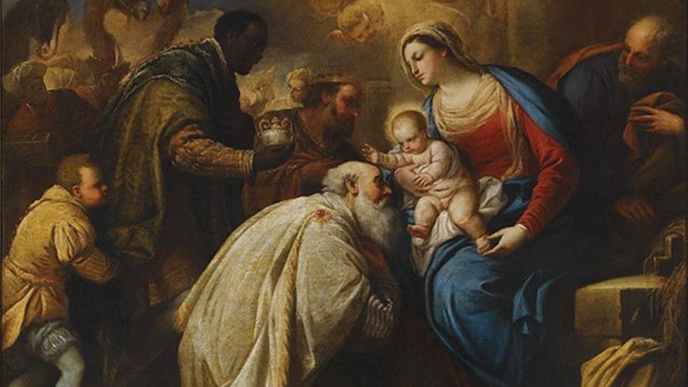 Luca Giordano, Adorazione dei re Magi, 1650 - 1705, Collezione Spencer, Althorp 