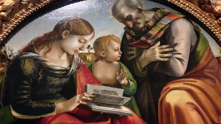 Jesus foi acolhido por Maria e também por José num contexto familiar, da Sagrada Família.