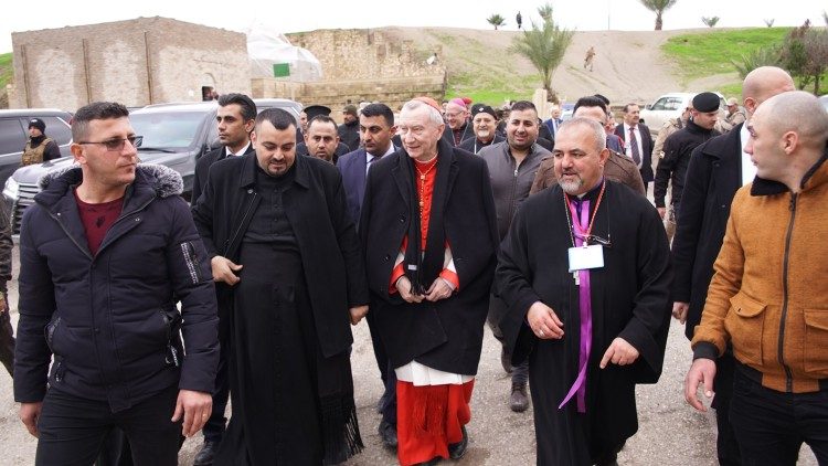 Kardinolas Parolin Irake