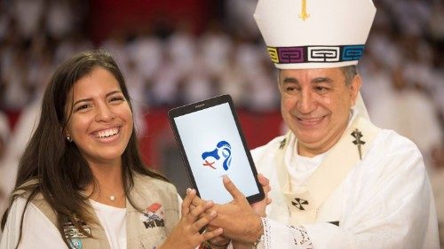 Panamá: un logo con el corazón de María y la Cruz de la JMJ
