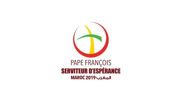 Logo du voyage du Pape François au Maroc, les 30 et 31 mars 2019 