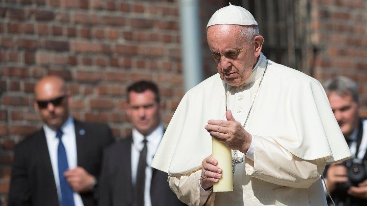 Popiežius Pranciškus Aušvice 2016 m.