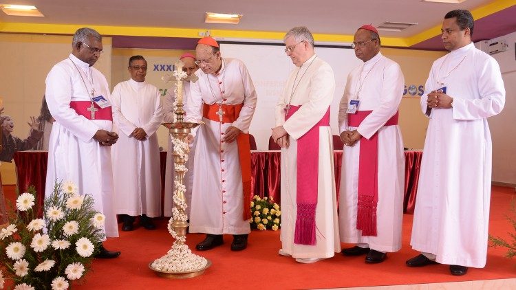 Inauguration of the plenary assembly of India's Latin rite bishops who comprise the Conference of the Catholic Bishops of India (CCBI).
