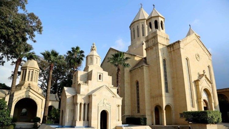 Eine Kirche im Libanon