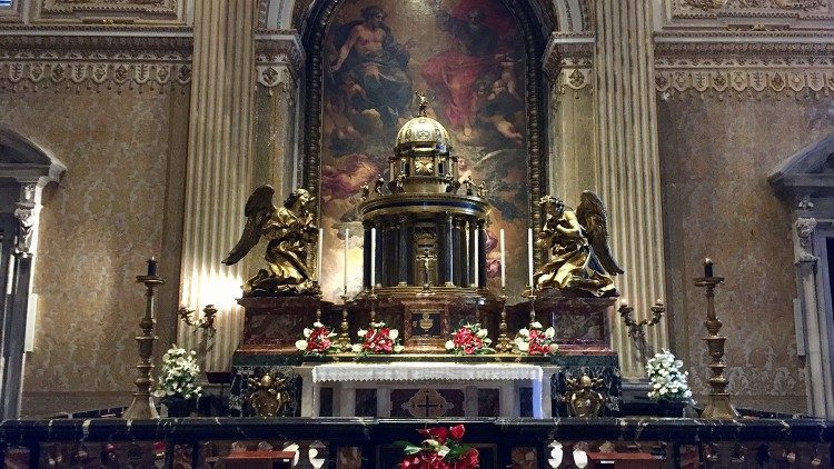   Capela Preasfântului Sacrament din basilica San Pietro