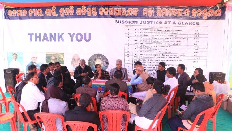 The Jan. 12 meeting in Raikia, Odisha, India.