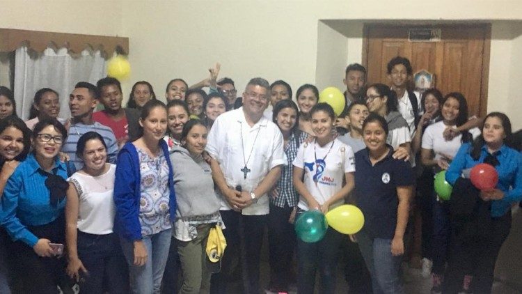 Jóvenes de Honduras en el JMJ