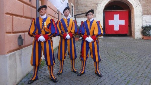 Schweiz: Schweizergarde tritt an der Fête des Vignerons auf