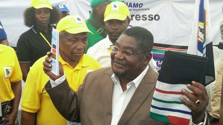 Ossufo Momade, Presidente da RENAMO, partido da Oposição em Moçambique