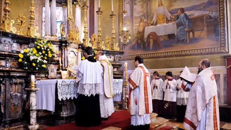 Celebration of Mass according to the extraordinary form of the Roman Rite