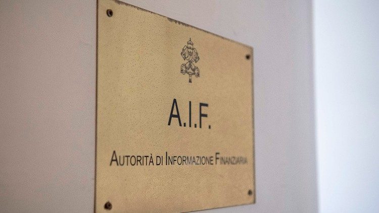 The Vatican's Financial Information Authority (AIF) releases it annual report