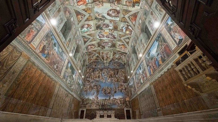 2019.01.21 Vaticano, Musei Vaticani, Cappella Sistina