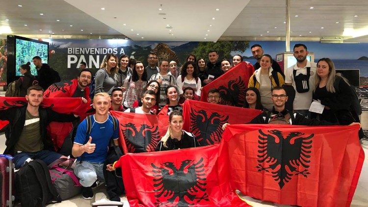  Giovani dell'Albania al GMG di Panama 2019, 2019.01.28