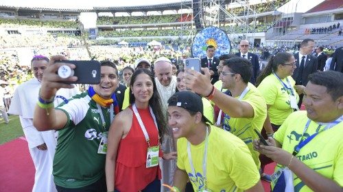 WJT: Papst dankt den Freiwilligen für ihre Großzügigkeit