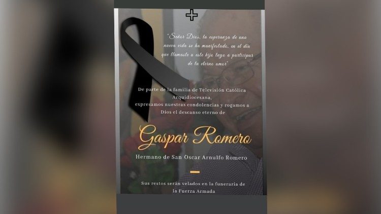 2019.02.05 Muere hermano menor de San Romero 