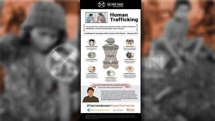 Снимка от Световния молитвен ден срещу трафика на хора