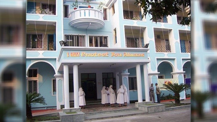 St. Joseph's Home for the Aged, Kolkata, run by the Little Sisters of the Poor.