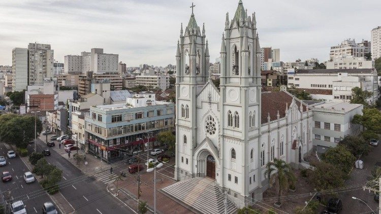 Une vue de Porto Alegre (paroisse San Pedro) - Brésil