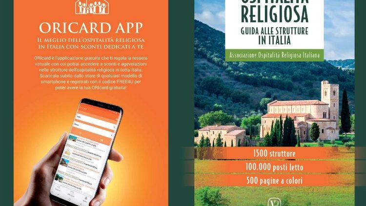 La app di Oricard - strutture ospitalità religiosa in Italia