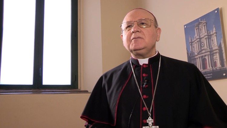 Monsignor Domenico Sorrentino, arcivescovo di Assisi-Nocera Umbra-Gualdo Tadino