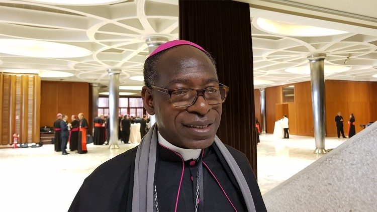 Mgr Ignace Bessi Dogbo, évêque de Katiola et président de la conférence des évêques catholiques de Côte d’Ivoire (Ph.: JP Bodjoko, SJ/Vaticannews)