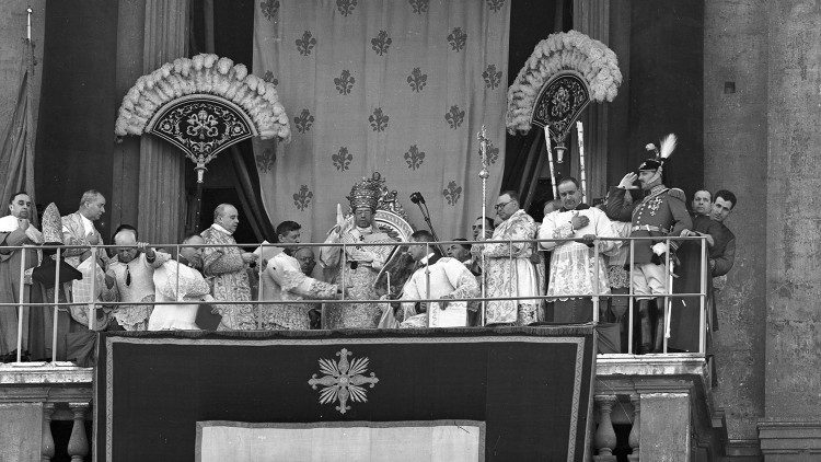 1939 - 12 marzo: l'incoronazione di Papa Pio XII