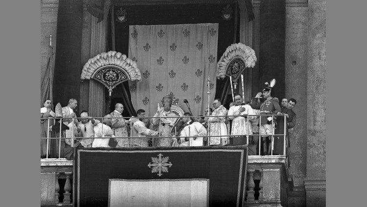 Incoronazione Pio XII 12 marzo 1939