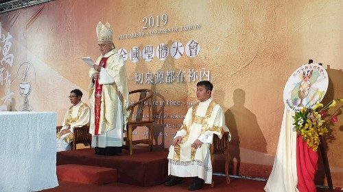Cardeal Filoni conclui Congresso Eucarístico Nacional de Taiwan