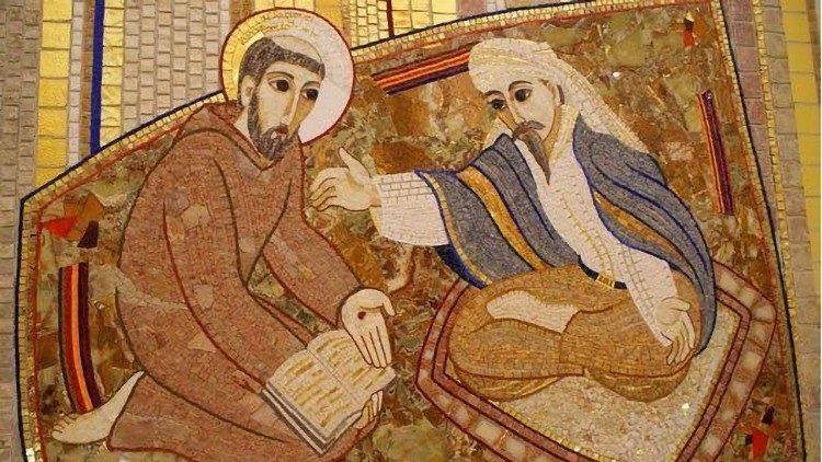 Helige Franciskus av Assisi och sultanen 