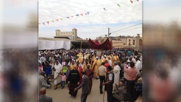 La chiesa cattolica eritrea celebra festa annuale della arcidiocesi