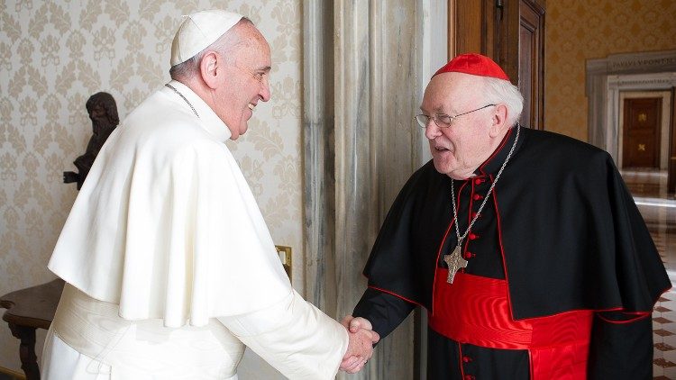 Papa Franjo i kardinal Godfried Danneels