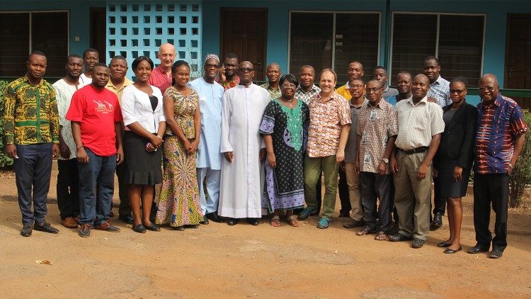 Participants and Resource Persons of the Ghana Caritas E-Waste Managment workshop
