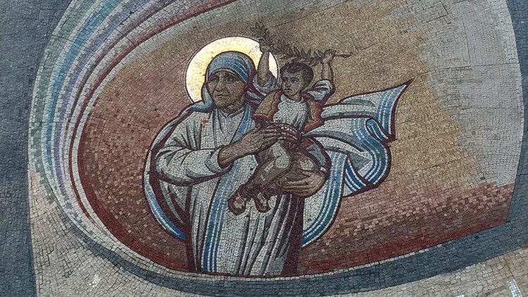 Svētās mātes Terēzes attēls