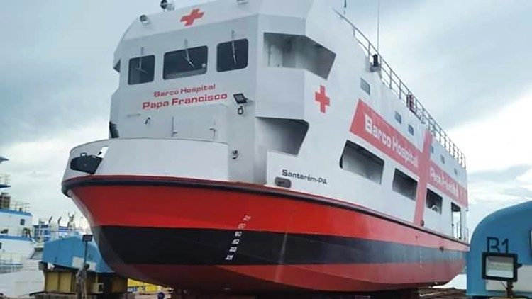 Brazil - bolnički brod "Papa Franjo"