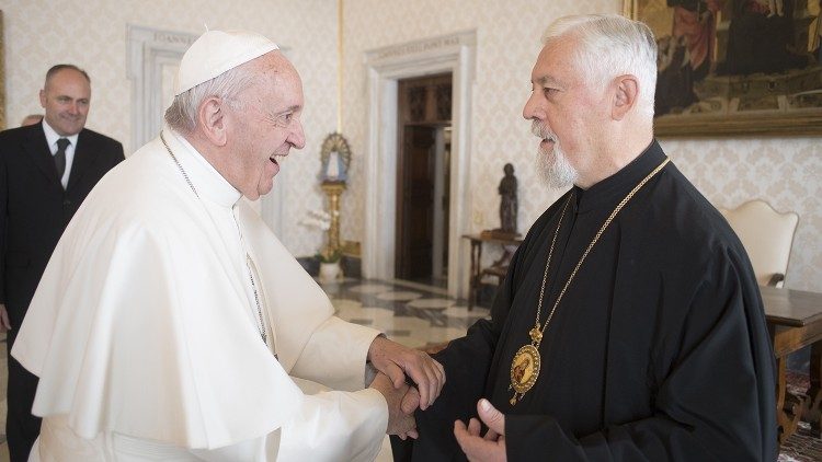 Папа Франциск і владика Микола Кекіч