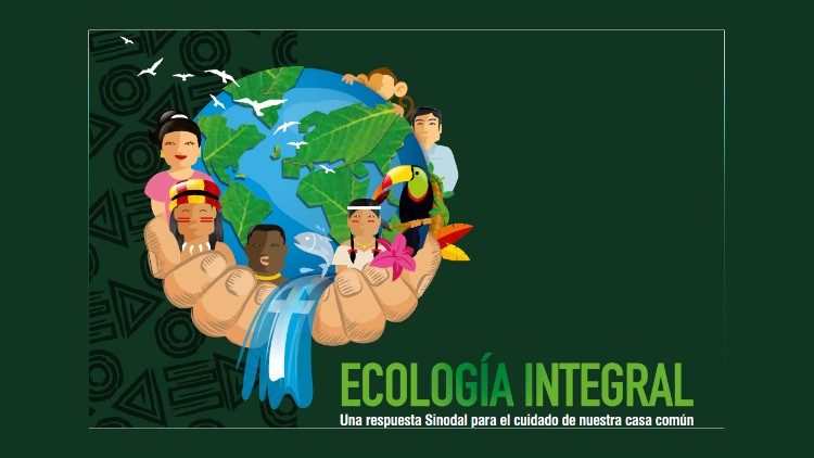 Постер за инициатива на Епископската конференция на Испания за цялостна екология.