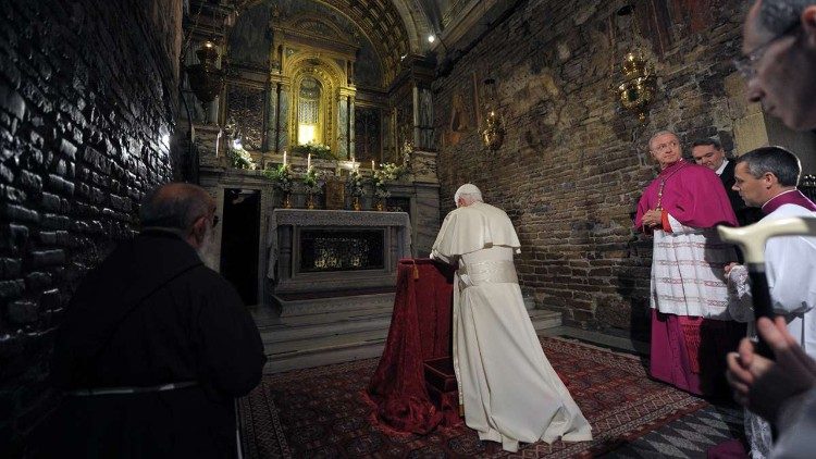 Papa Benedetto in visita pastorale a Loreto 2012