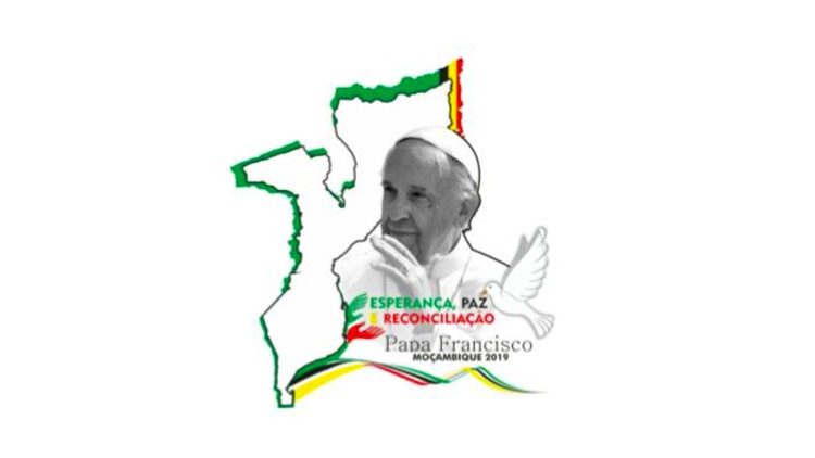شعار زيارة البابا فرنسيس الرسولية إلى موزمبيق