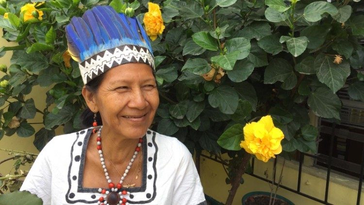 Mujer indígena en Perú. 