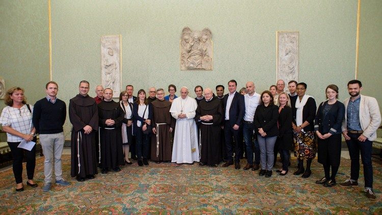2019.04.06 Udienza Papa Francesco - membri della Fondazione Missionzentrale der Franziskaner (Germania)  