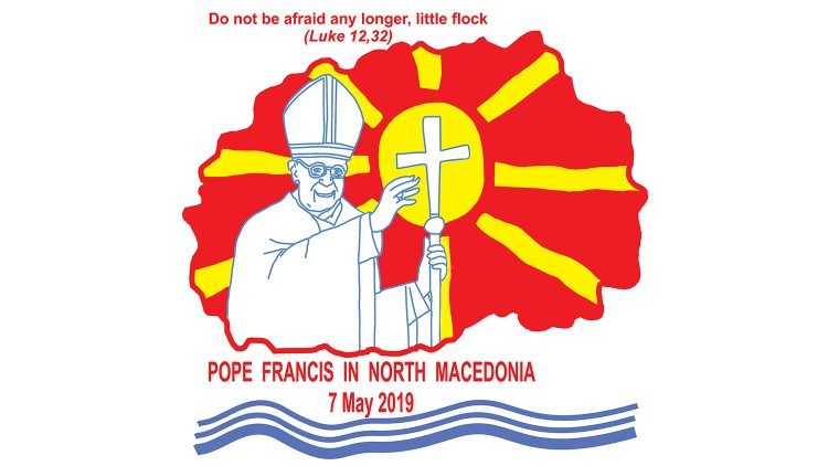 2019.05.07 logo della visita di Papa Francesco in Macedonia del Nord