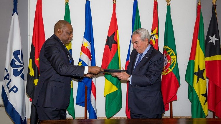 Assinatura do MdE entre CPLP e Governo de Moçambique, em Lisboa