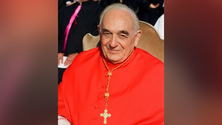 Il cardinale Roberto Tucci