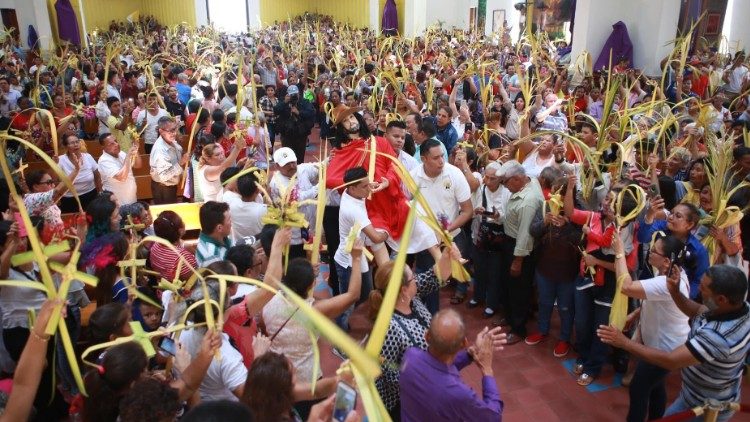 Domingo de Ramos en Nicaragua 